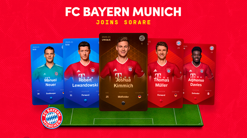 Bayern Munich in Sorare blockchain